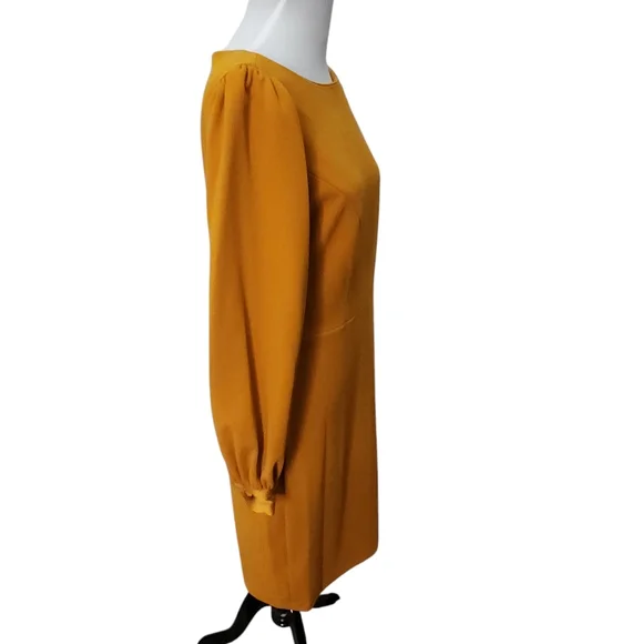 NWT Calvin Klein Amber Long Sleeve Retro 1970s Style Size 10 - Picture 7 of 9